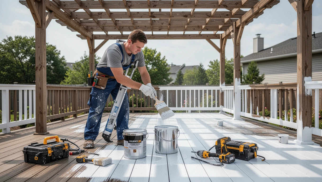 Deck & Pergola Staining
