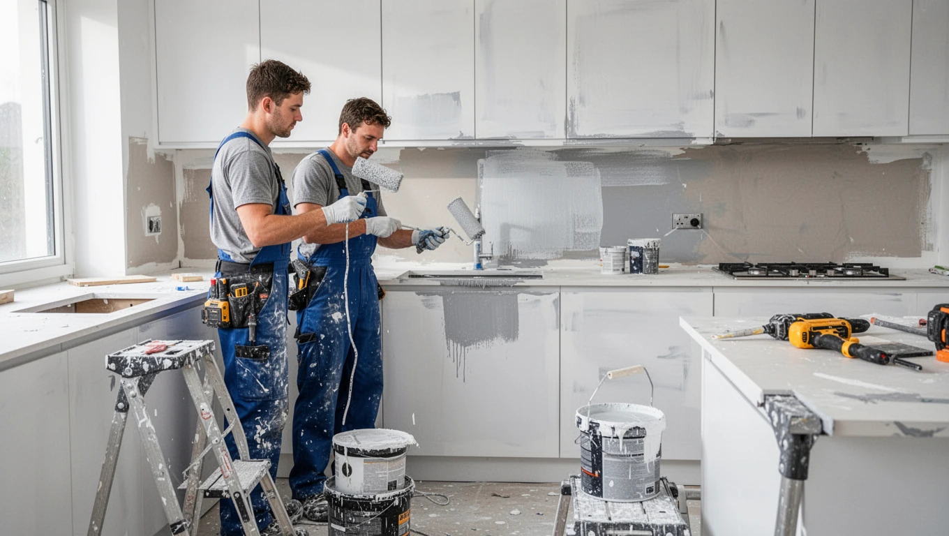 Cabinet & Kitchen Painting