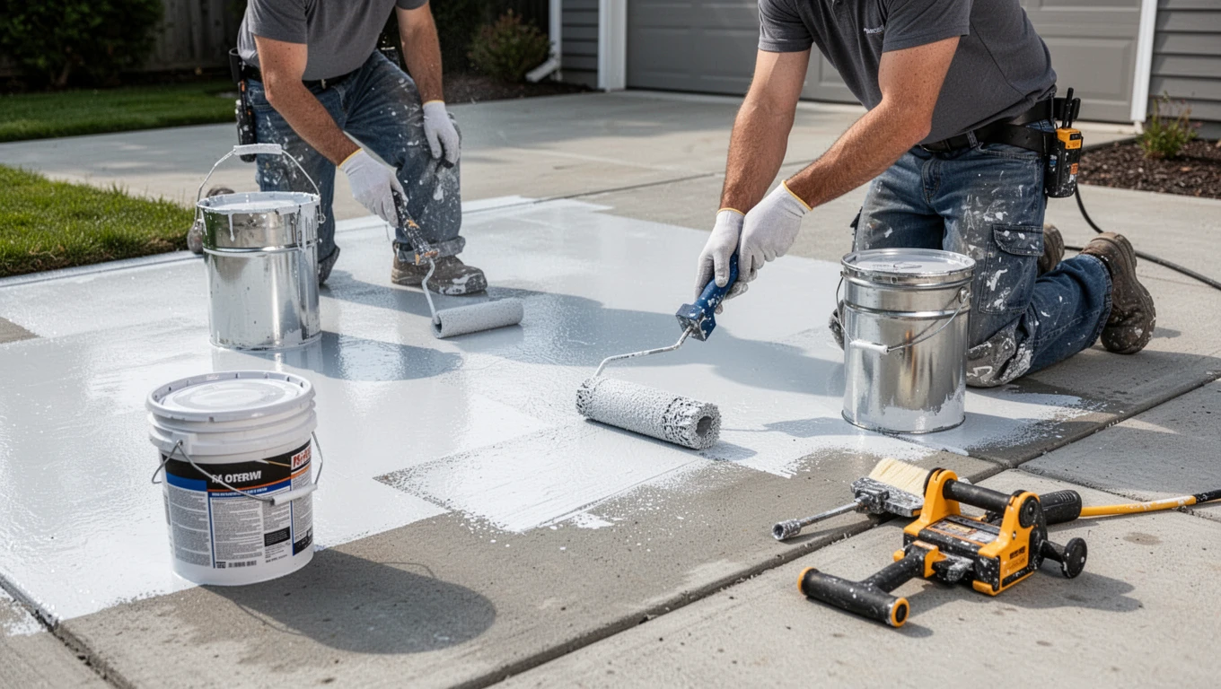 Concrete & Driveway Painting